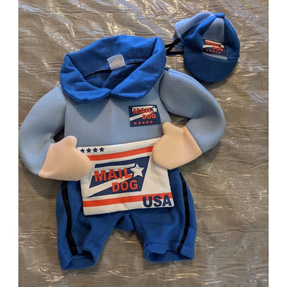 USPS Mail Dog USA Halloween costume Size small